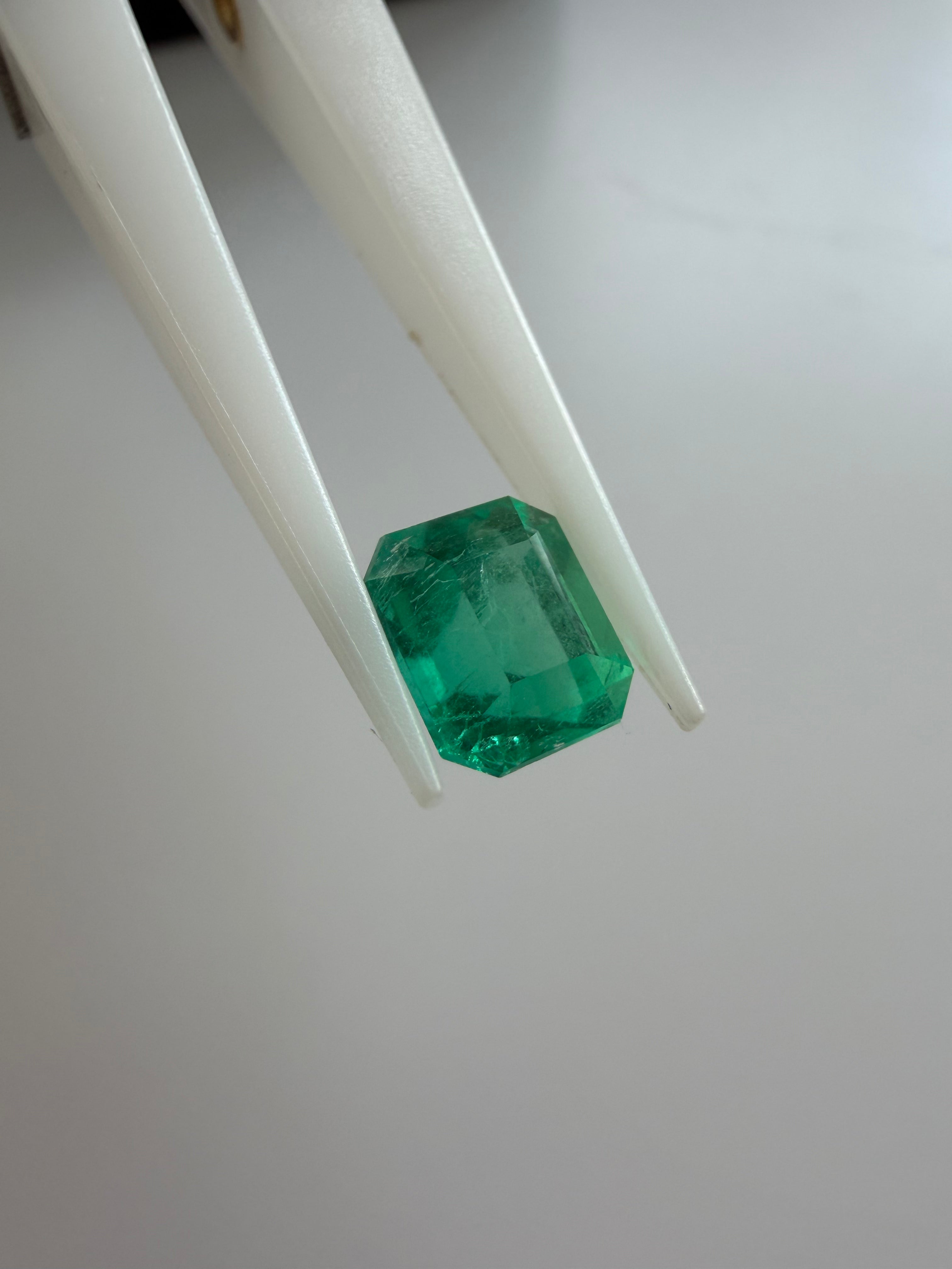 Émeraude Colombie - 1,08 ct