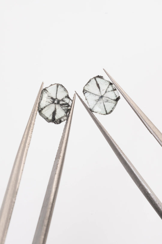 Paire d’émeraudes Colombie Trapiche - 2,35 Ct - Johya