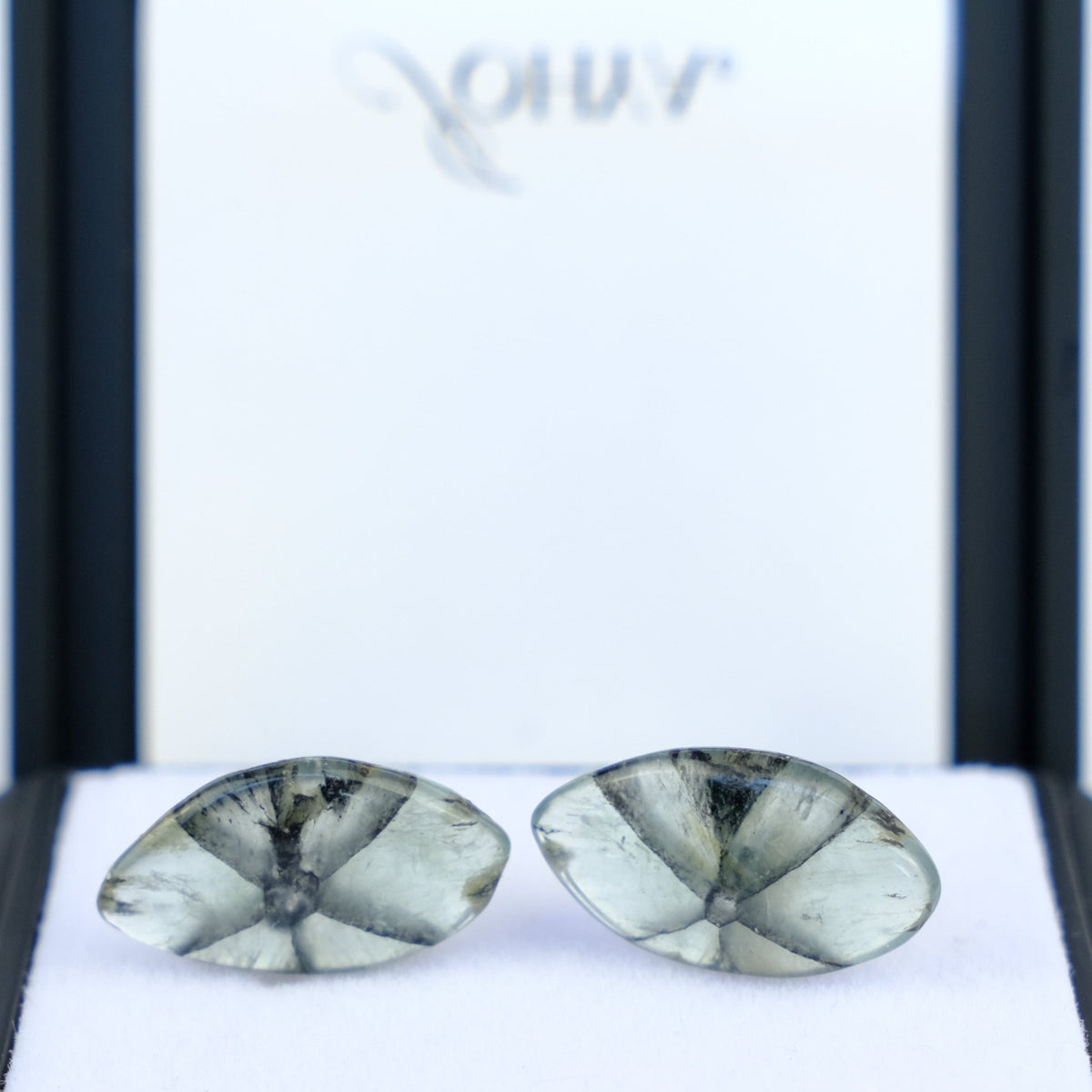 Paire d'émeraudes trapiche - 10,63 ct - Johya
