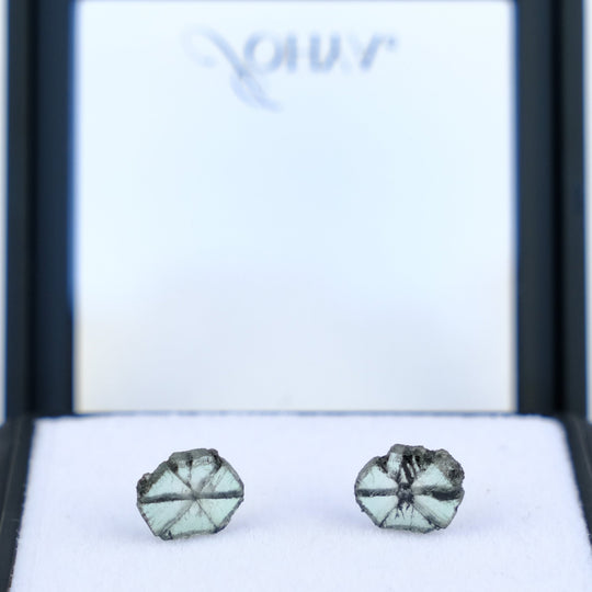 Paire d'émeraudes trapiche - 2,35 ct - Johya