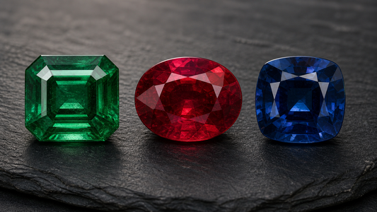 Émeraude, rubis ou saphir : comment choisir entre les trois