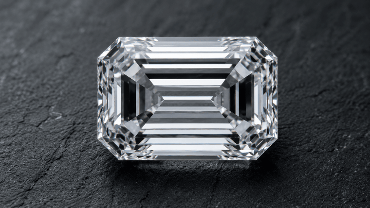 Le diamant taille émeraude, ce que cette forme change vraiment - Johya