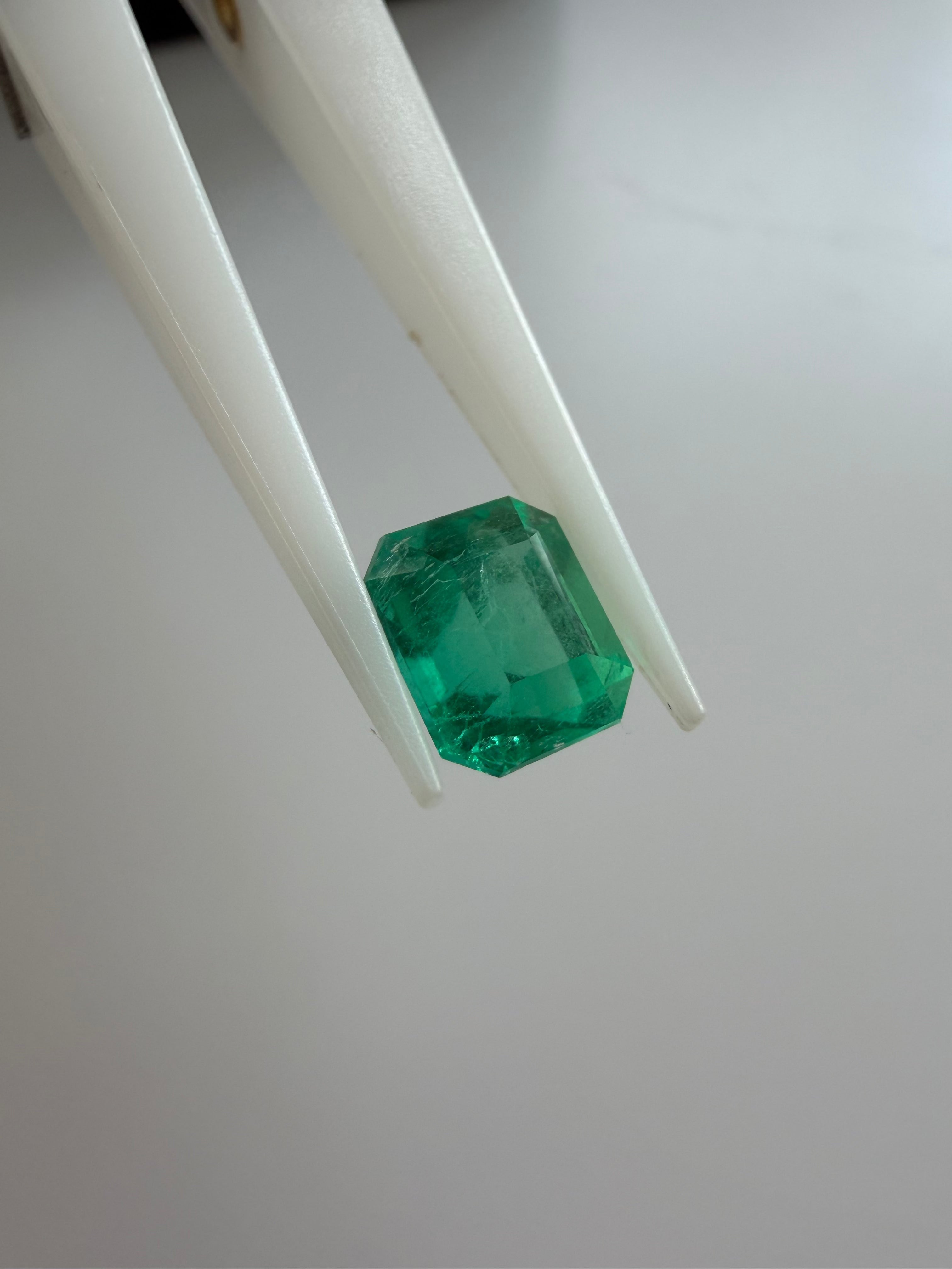 Émeraude Colombie - 1,18 ct