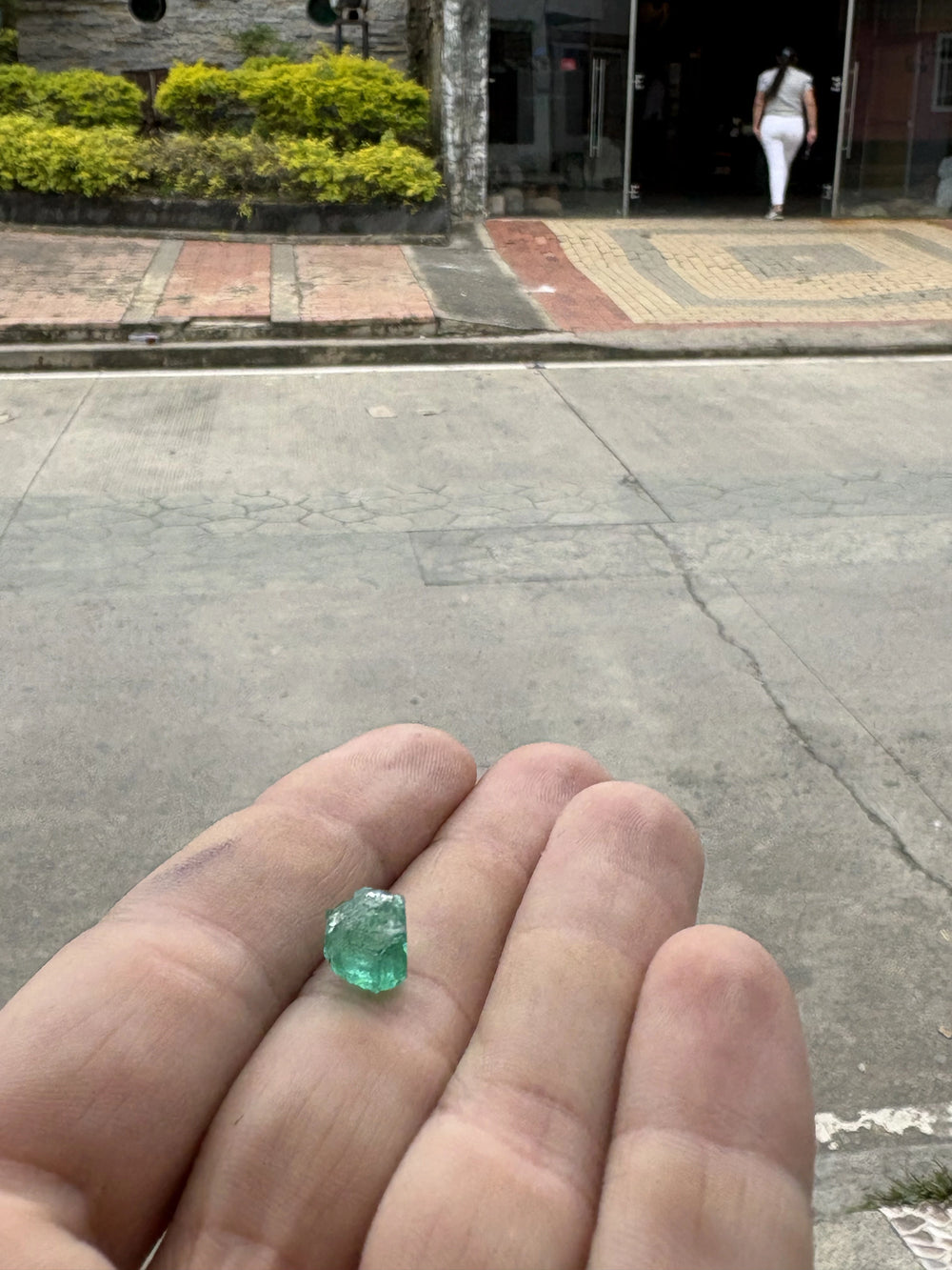 Pierre brute · Émeraude Colombie - 1,67 ct