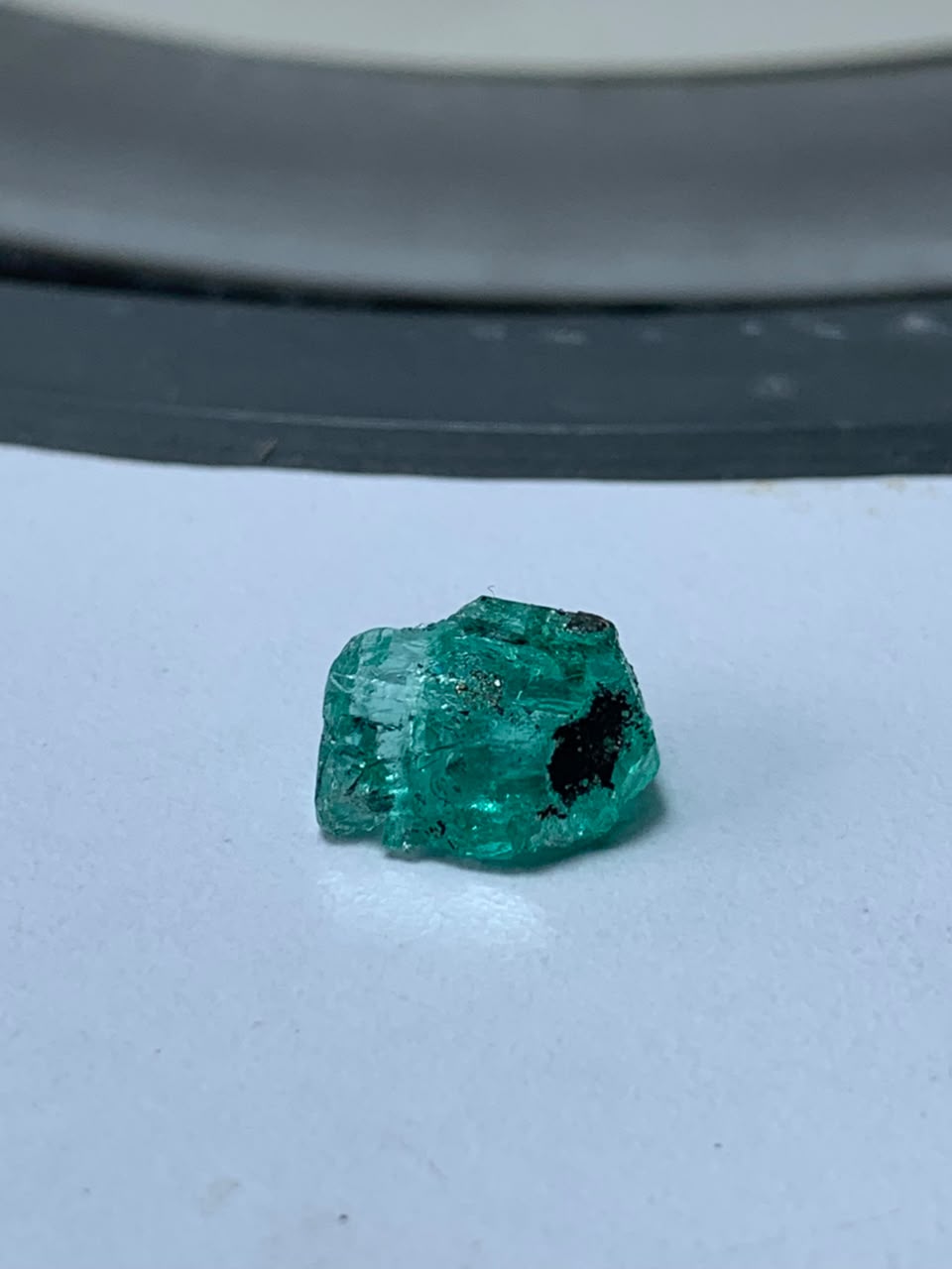 Pierre brute · Émeraude Colombie - 0,95 ct
