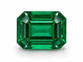 Émeraude vert Muzo, vert typique